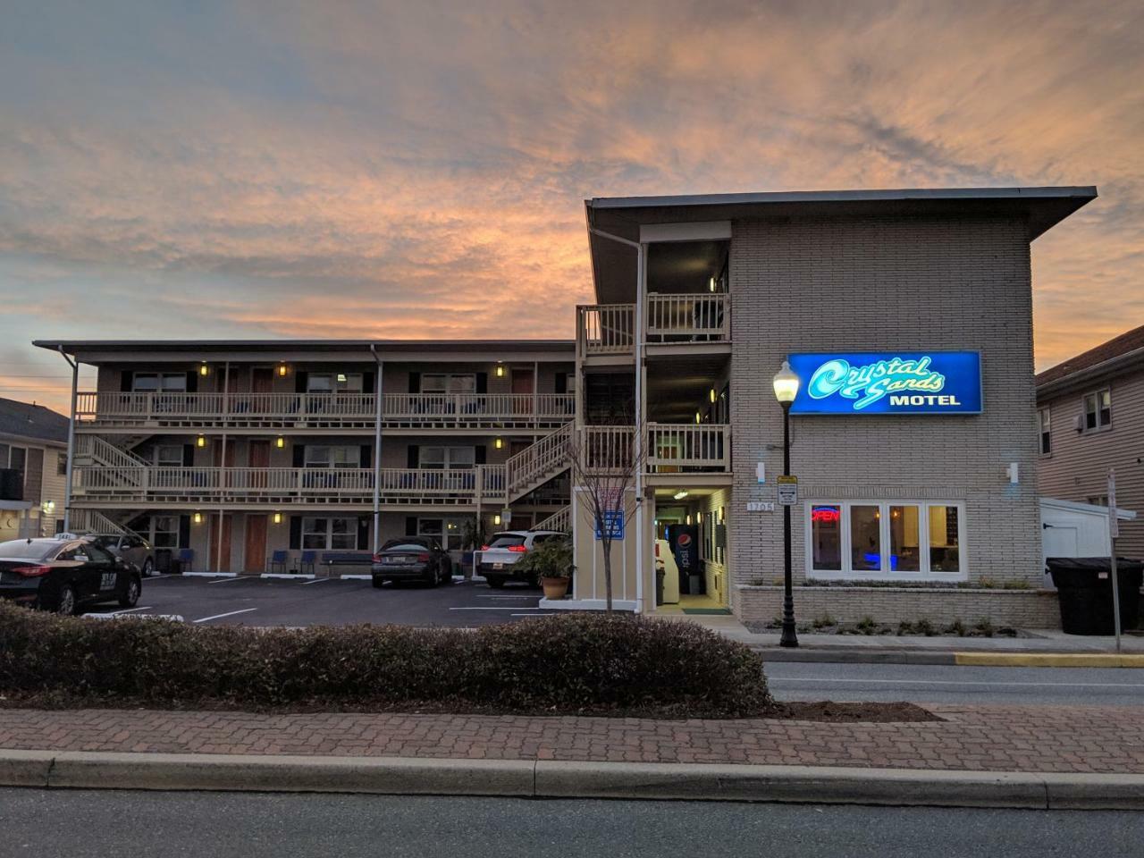 Crystal Sands Motel オーシャン・シティ エクステリア 写真